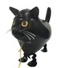 Ballontier Katze schwarz Airwalker