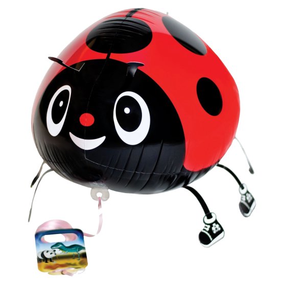 Ballontier Marienkfer Rot Airwalker