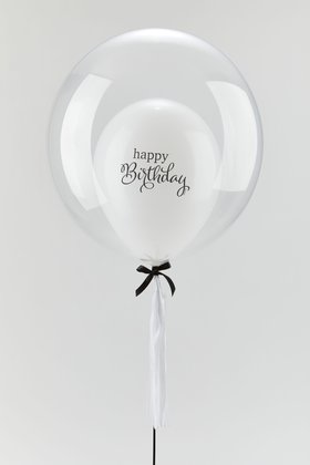 White Birthday Tassel