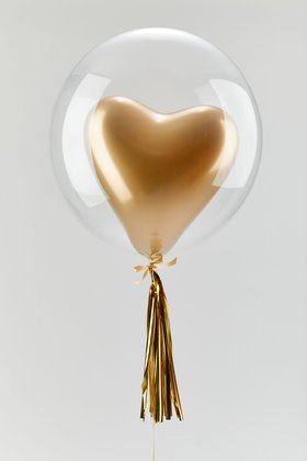 Golden Heart Bubble