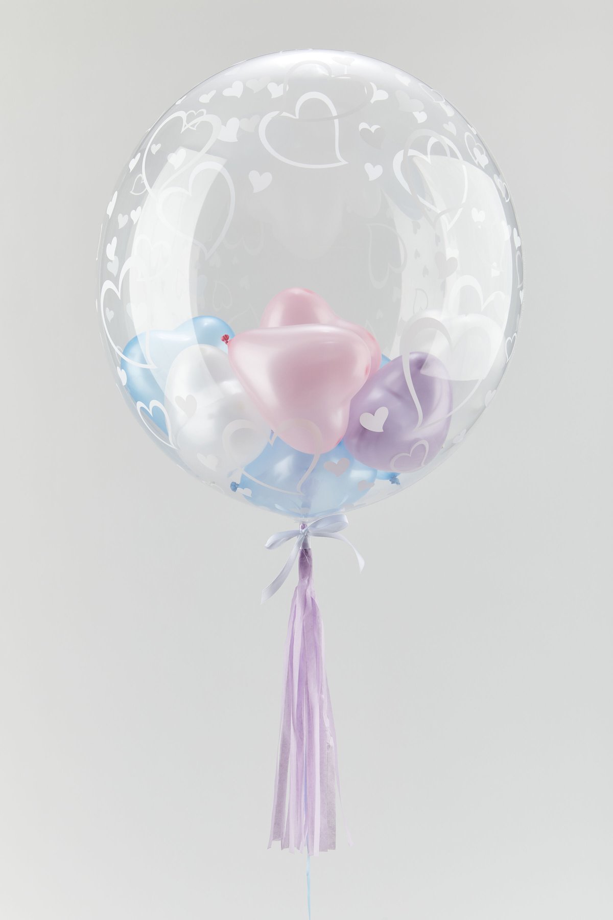 Pastel Hearts Bubble