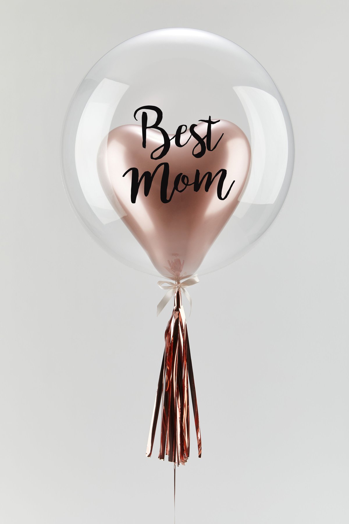 Best Mom Bubble rosegold