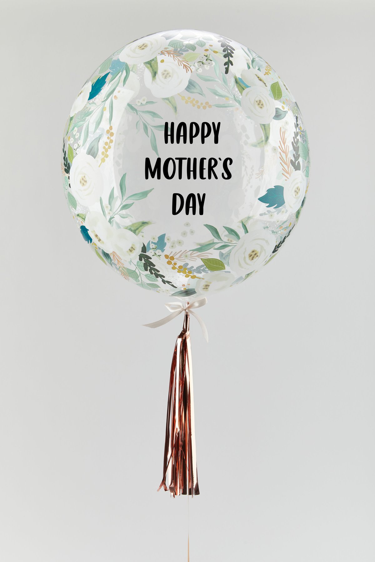 Happy Mothers Day Floral Bubble