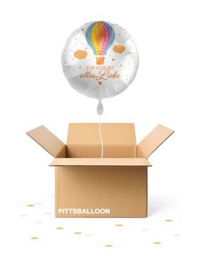 Alles Liebe Heissluftballon
