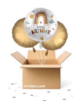 Ballonstrauss Happy Birtday...