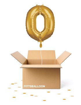 Ballonzahl 0 gold