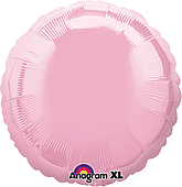 Standard Circle Iridesecent Pearl Pink