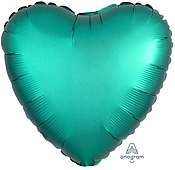Satin Luxe Jade Heart