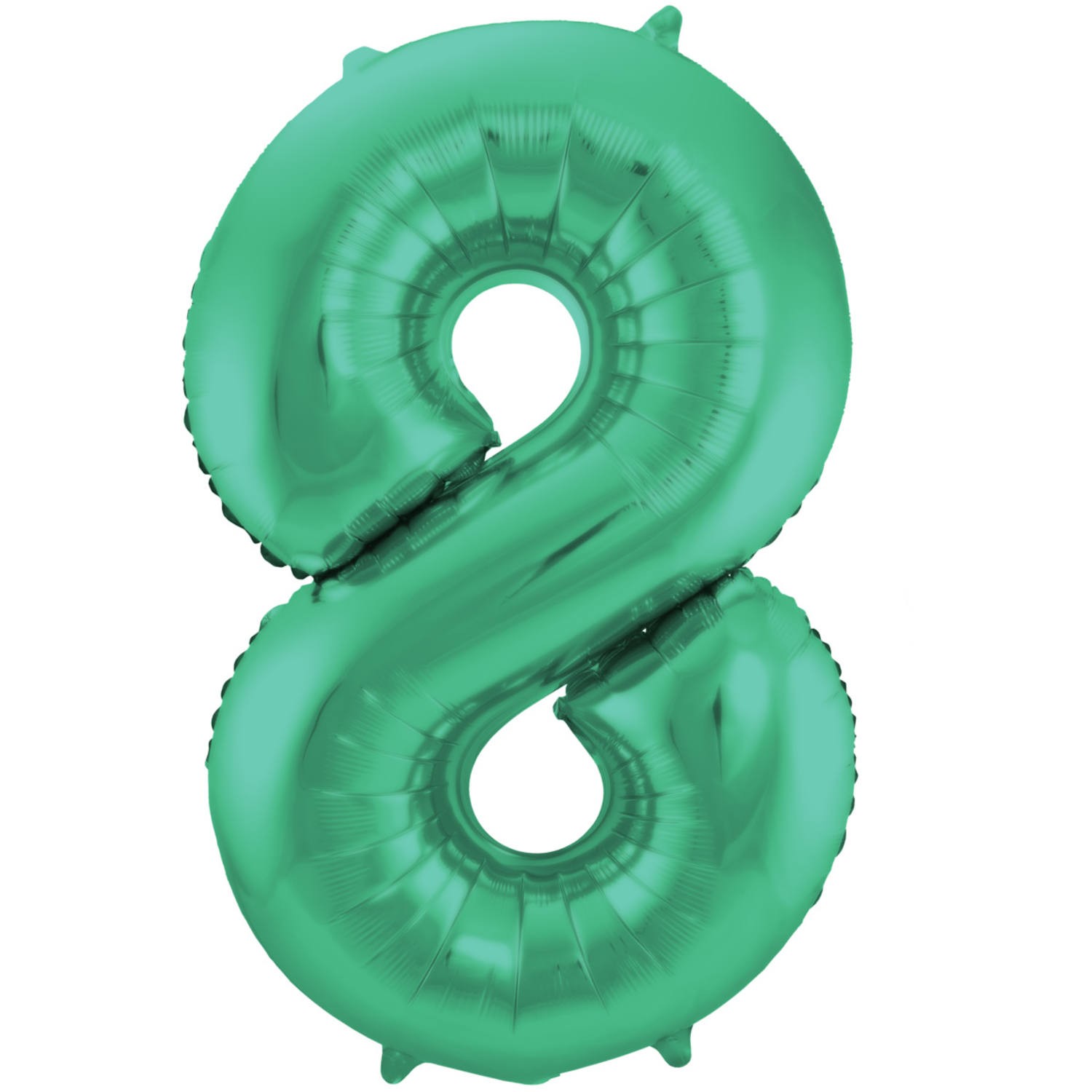 Folienballonzahl Mint